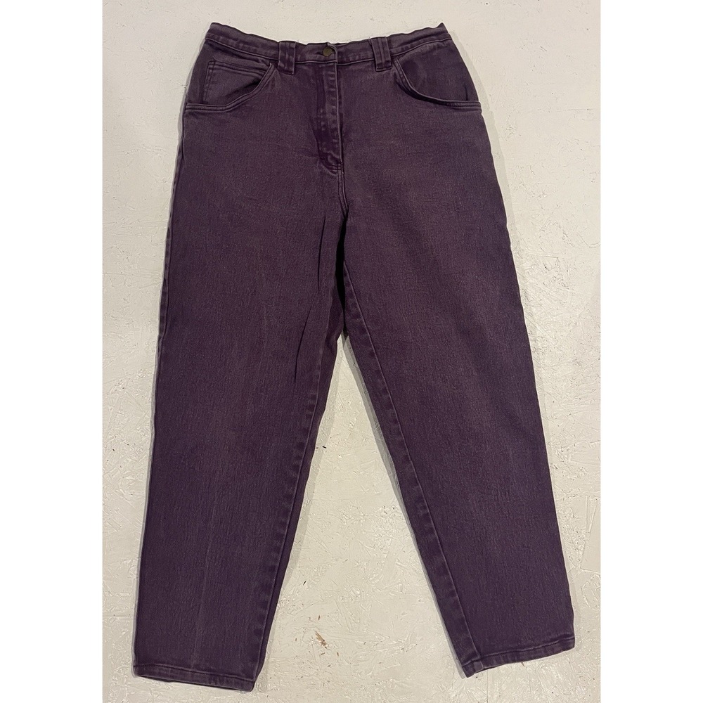 Vintage Bonjour Jeans Womens 31x26‎ High Waist Tapered Leg Denim Classic 90s USA